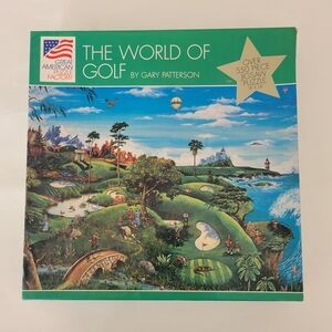 "The World of Golf" Jigsaw Puzzle - Green